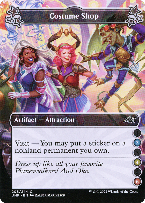 Costume Shop (2-4-6) (UNF-206) - Unfinity Foil