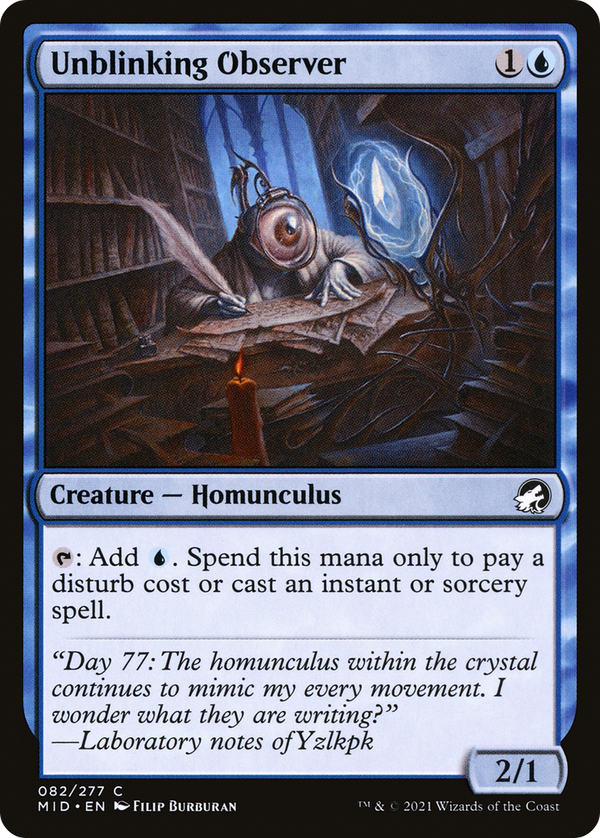 Unblinking Observer (MID-082) - Innistrad: Midnight Hunt