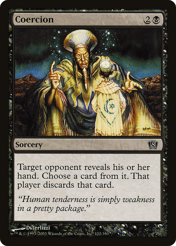 Coercion (8ED-122) - 8th Edition Foil