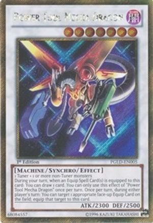 Power Tool Mecha Dragon (PGLD-EN005) - Premium Gold Unlimited