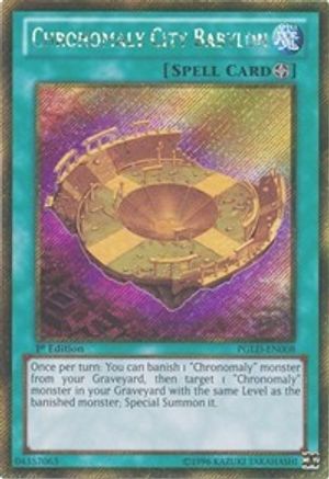 Chronomaly City Babylon (PGLD-EN008) - Premium Gold Unlimited