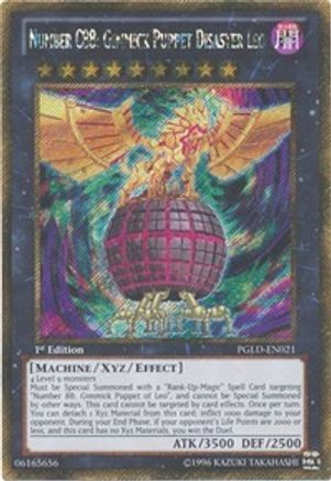Number C88: Gimmick Puppet Disaster Leo (PGLD-EN021) - Premium Gold 1st Edition