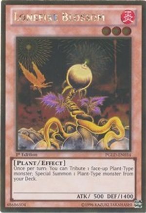Lonefire Blossom (PGLD-EN034) - Premium Gold 1st Edition