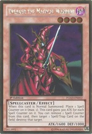 Breaker the Magical Warrior (PGLD-EN052) - Premium Gold 1st Edition