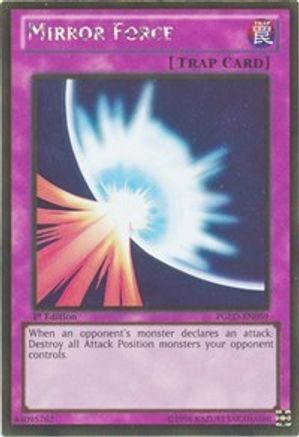 Mirror Force (PGLD-EN059) - Premium Gold 1st Edition