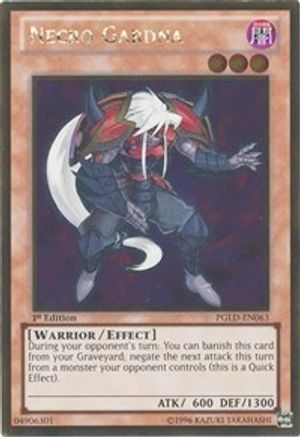 Necro Gardna (PGLD-EN063) - Premium Gold Unlimited