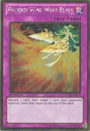 Phoenix Wing Wind Blast (PGLD-EN070) - Premium Gold Unlimited