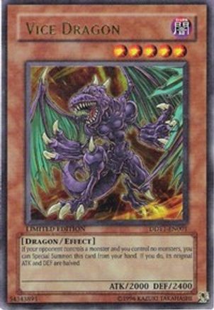 Vice Dragon (Promo) (DDY1-EN001) - Raging Battle SE Limited