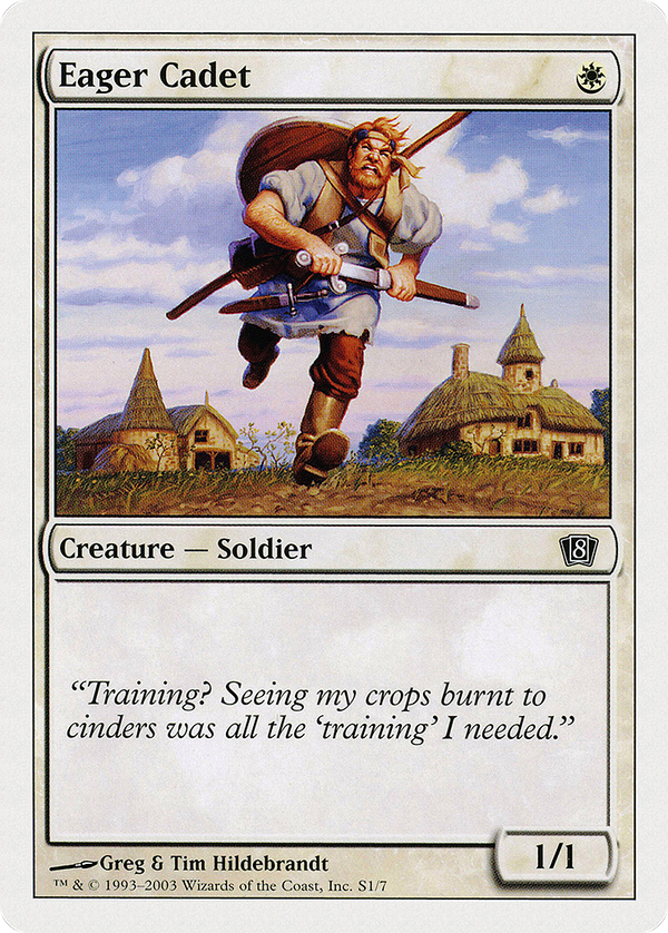 Eager Cadet (8ED-0S1) - 8th Edition