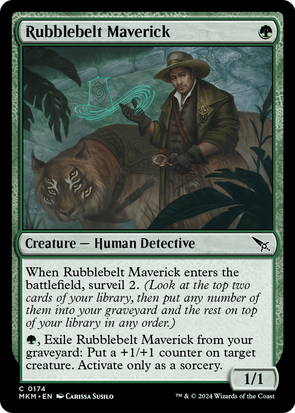 Rubblebelt Maverick (MKM-174) - Murders at Karlov Manor Foil