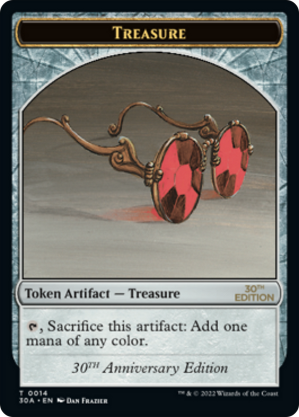 Treasure (0014) Token (30A-014) - 30th Anniversary Tokens