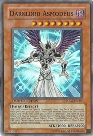 Darklord Asmodeus (YCSW-EN001) - Yu-Gi-Oh! Championship Series Prize Cards Limited