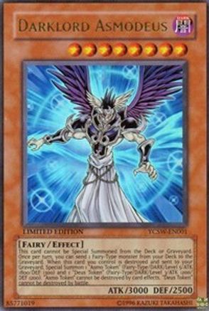 Darklord Asmodeus (YCSW-EN001) - Yu-Gi-Oh! Championship Series Prize Cards Limited