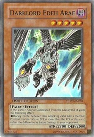 Darklord Edeh Arae (YCSW-EN003) - Yu-Gi-Oh! Championship Series Prize Cards Limited