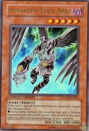 Darklord Edeh Arae (YCSW-EN003) - Yu-Gi-Oh! Championship Series Prize Cards Limited