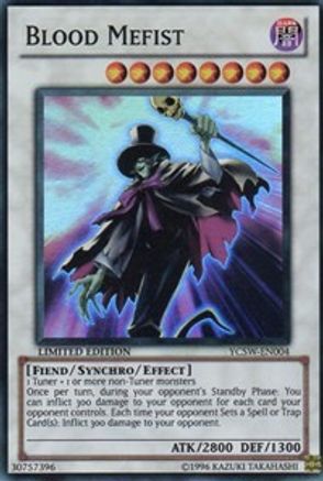 Blood Mefist (YCSW-EN004) - Yu-Gi-Oh! Championship Series Prize Cards Limited