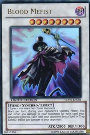 Blood Mefist (YCSW-EN004) - Yu-Gi-Oh! Championship Series Prize Cards Limited