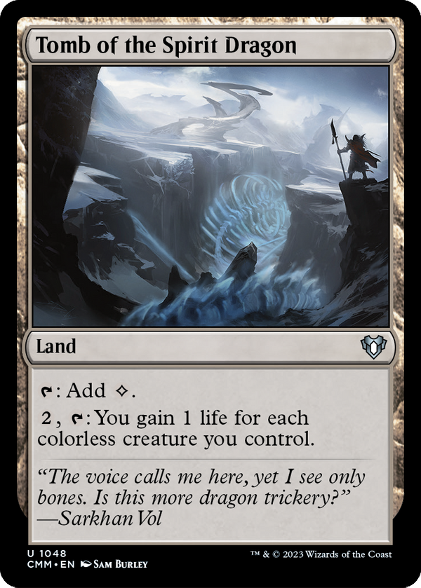 Tomb of the Spirit Dragon (CMM-1048) - Commander Masters