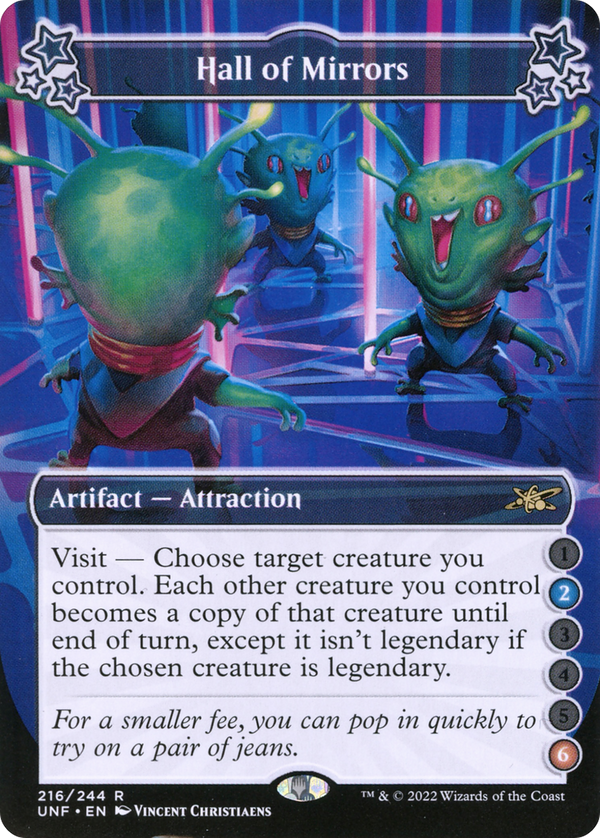 Hall of Mirrors (2-6) (UNF-216) - Unfinity Foil