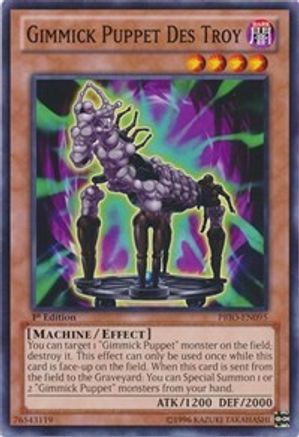 Gimmick Puppet Des Troy (PRIO-EN095) - Primal Origin 1st Edition