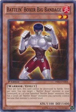 Battlin' Boxer Big Bandage (PRIO-EN008) - Primal Origin 1st Edition