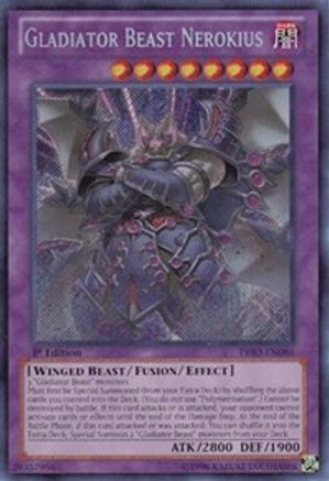 Gladiator Beast Nerokius (PRIO-EN086) - Primal Origin 1st Edition