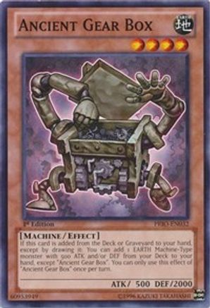 Ancient Gear Box (PRIO-EN032) - Primal Origin Unlimited