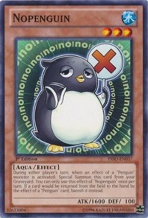 Nopenguin (PRIO-EN037) - Primal Origin 1st Edition