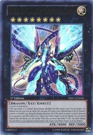 Number 62: Galaxy-Eyes Prime Photon Dragon (PRIO-EN040) - Primal Origin Unlimited