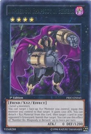 Number 80: Rhapsody in Berserk (PRIO-EN045) - Primal Origin 1st Edition