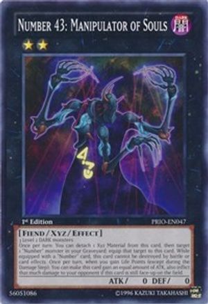 Number 43: Manipulator of Souls (PRIO-EN047) - Primal Origin 1st Edition
