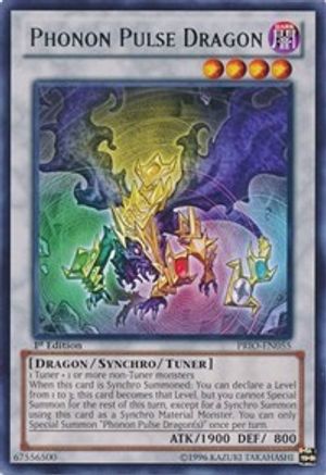 Phonon Pulse Dragon (PRIO-EN055) - Primal Origin Unlimited