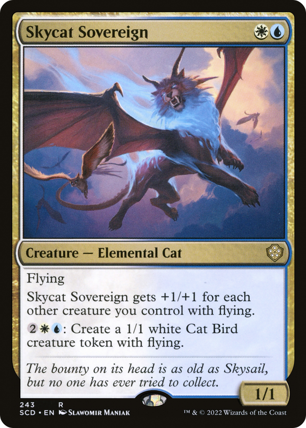 Skycat Sovereign (SCD-243) - Starter Commander Decks