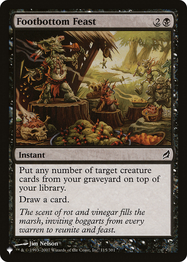 Footbottom Feast (LIST-LRW-115) - The List