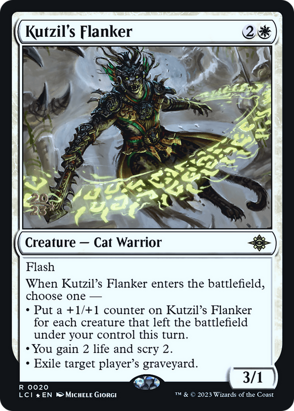 Kutzil's Flanker (PRE-020) - The Lost Caverns of Ixalan Promos Foil