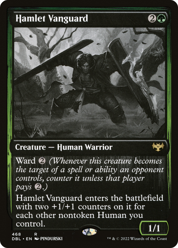 Hamlet Vanguard (DBL-468) - Innistrad: Double Feature Foil