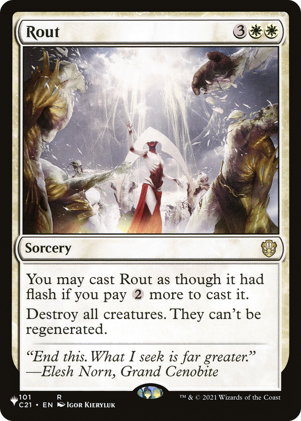 Rout (C21) (LIST-C21-101) - The List