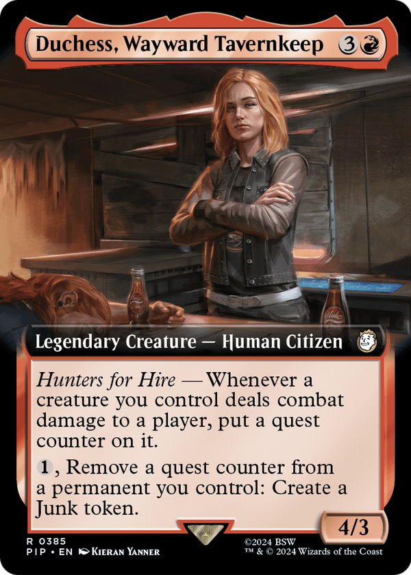 Duchess, Wayward Tavernkeep (Extended Art) (PIP-385) - Fallout: (Extended Art)