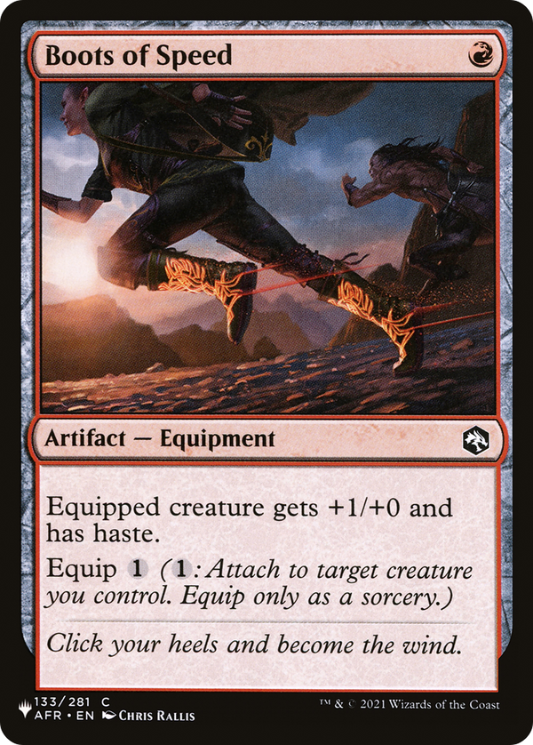Boots of Speed (LIST-AFR-133) - The List