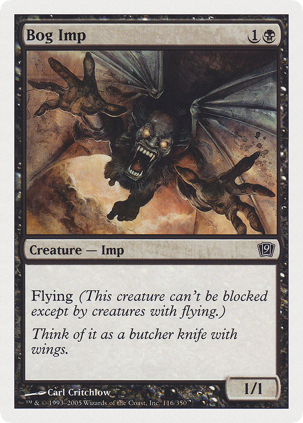 Bog Imp (9ED-116) - 9th Edition Foil