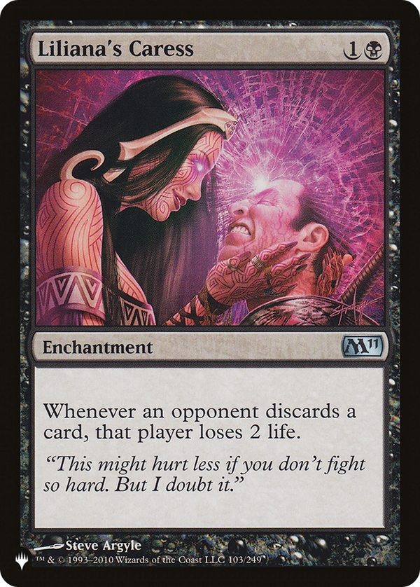 Liliana's Caress (LIST-M11-103) - The List