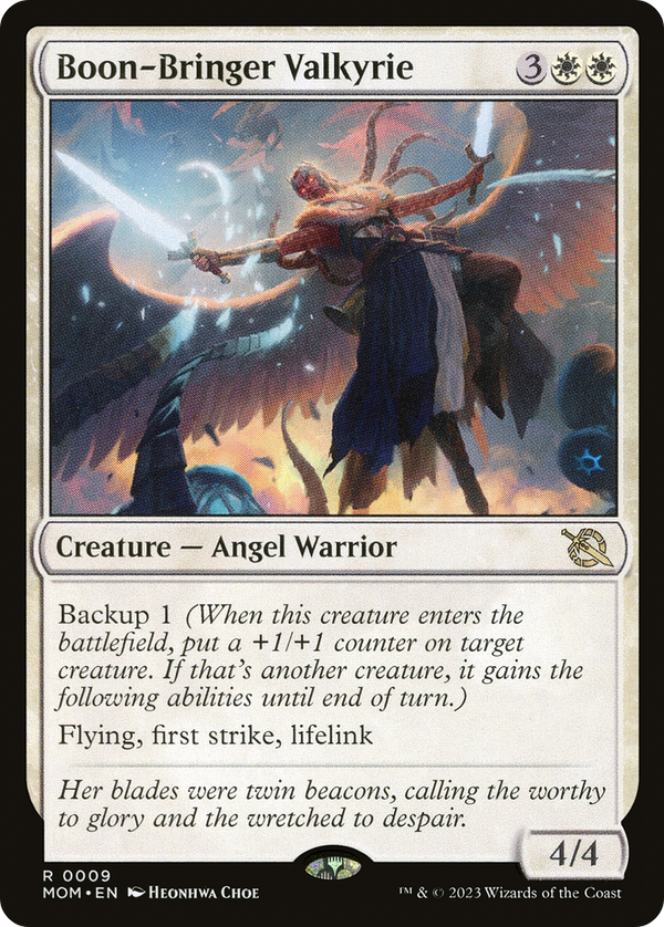 Boon-Bringer Valkyrie (MOM-009) - March of the Machine