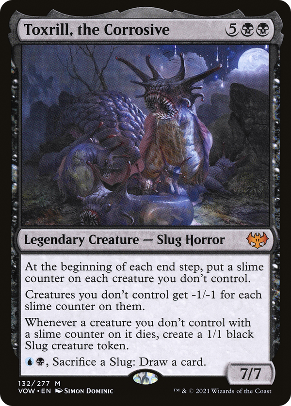 Toxrill, the Corrosive (VOW-132) - Innistrad: Crimson Vow Foil