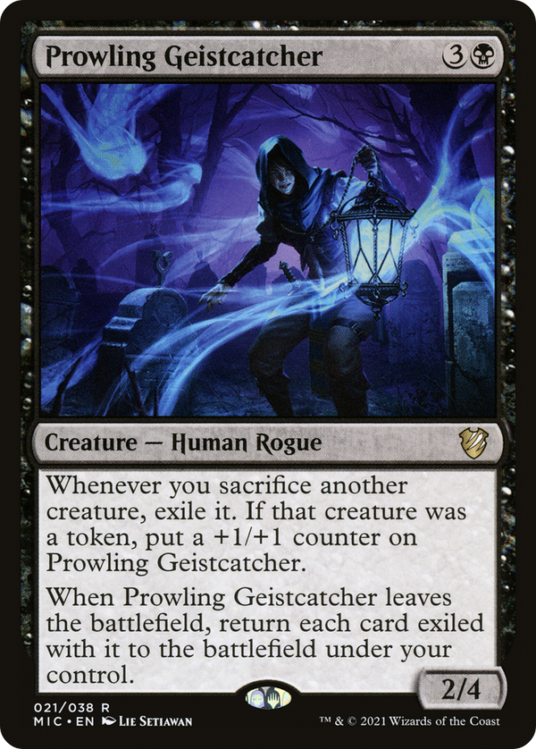 Prowling Geistcatcher (MIC-021) - Midnight Hunt Commander