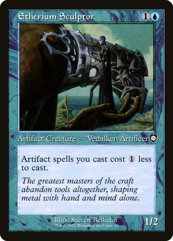 Etherium Sculptor (Retro Frame) (BRC-082) - The Brothers' War Commander