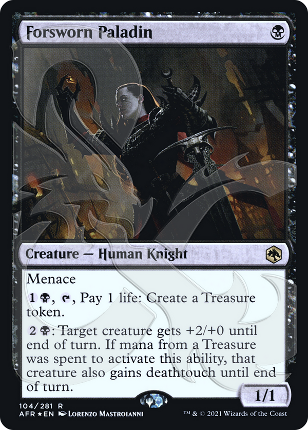 Forsworn Paladin (AFR&-104A) - Adventures in the Forgotten Realms Promos Foil