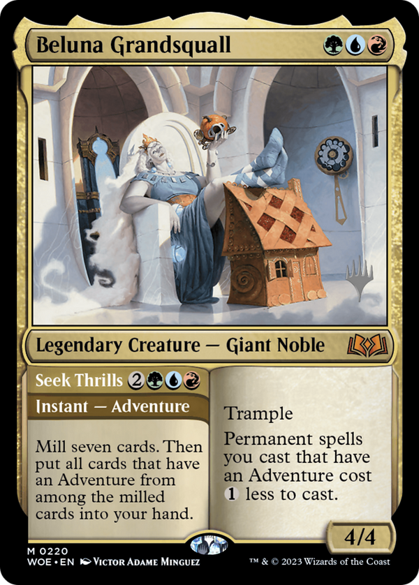 Beluna Grandsquall (PPWOE-220) - Wilds of Eldraine Promos