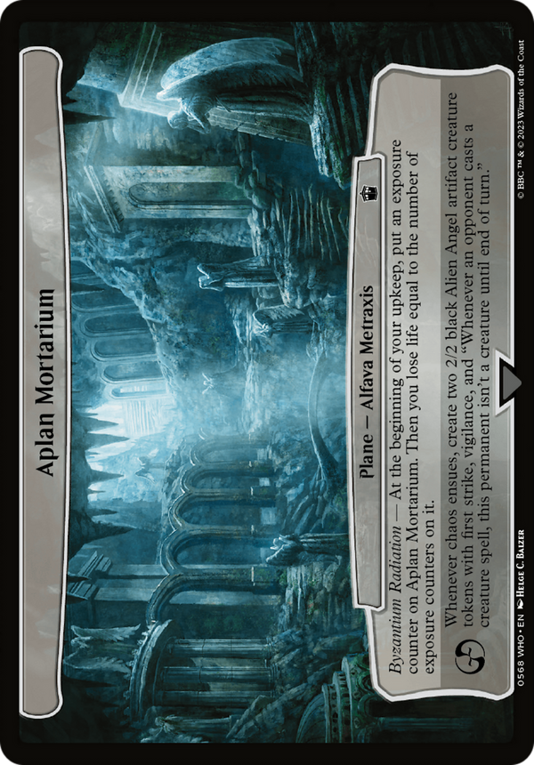 Aplan Mortarium (WHO-568) - Doctor Who