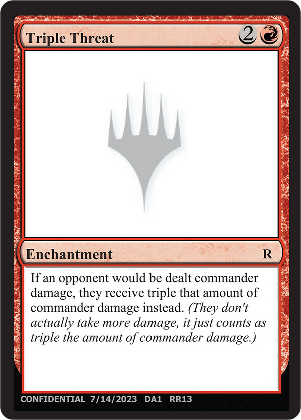 Triple Threat (UNK-) - Unknown Event