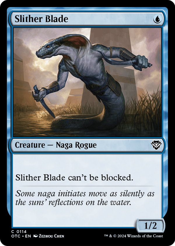 Slither Blade (OTC-114) - Outlaws of Thunder Junction Commander